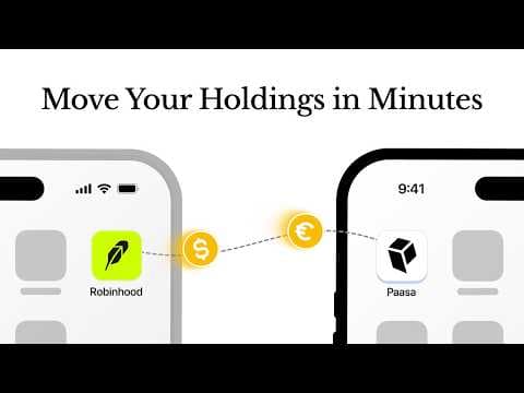 How to Move Your Holdings from Another Broker to Paasa
