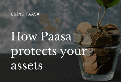 How your money is held and protected with Paasa
