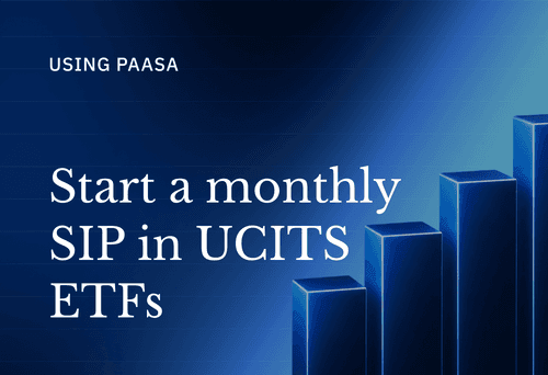 How to Start a Monthly SIP in UCITS ETFs from India